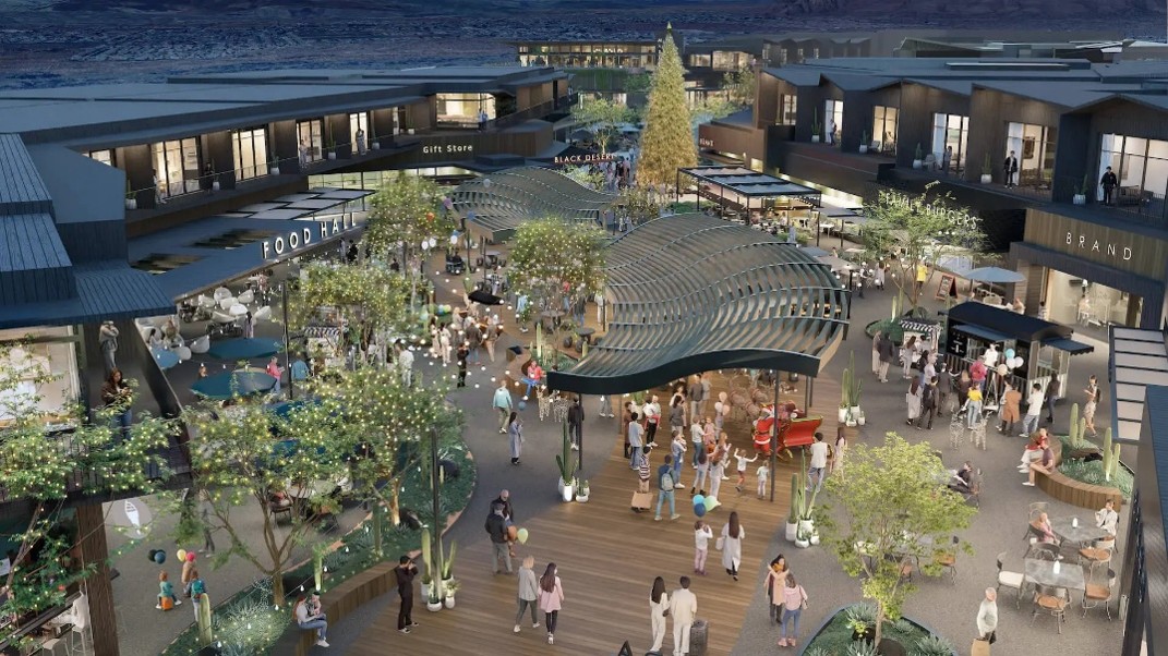 Overview of the Black Desert Resort