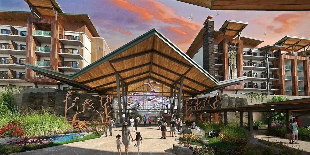 Disney Lakeshore Lodge exterior