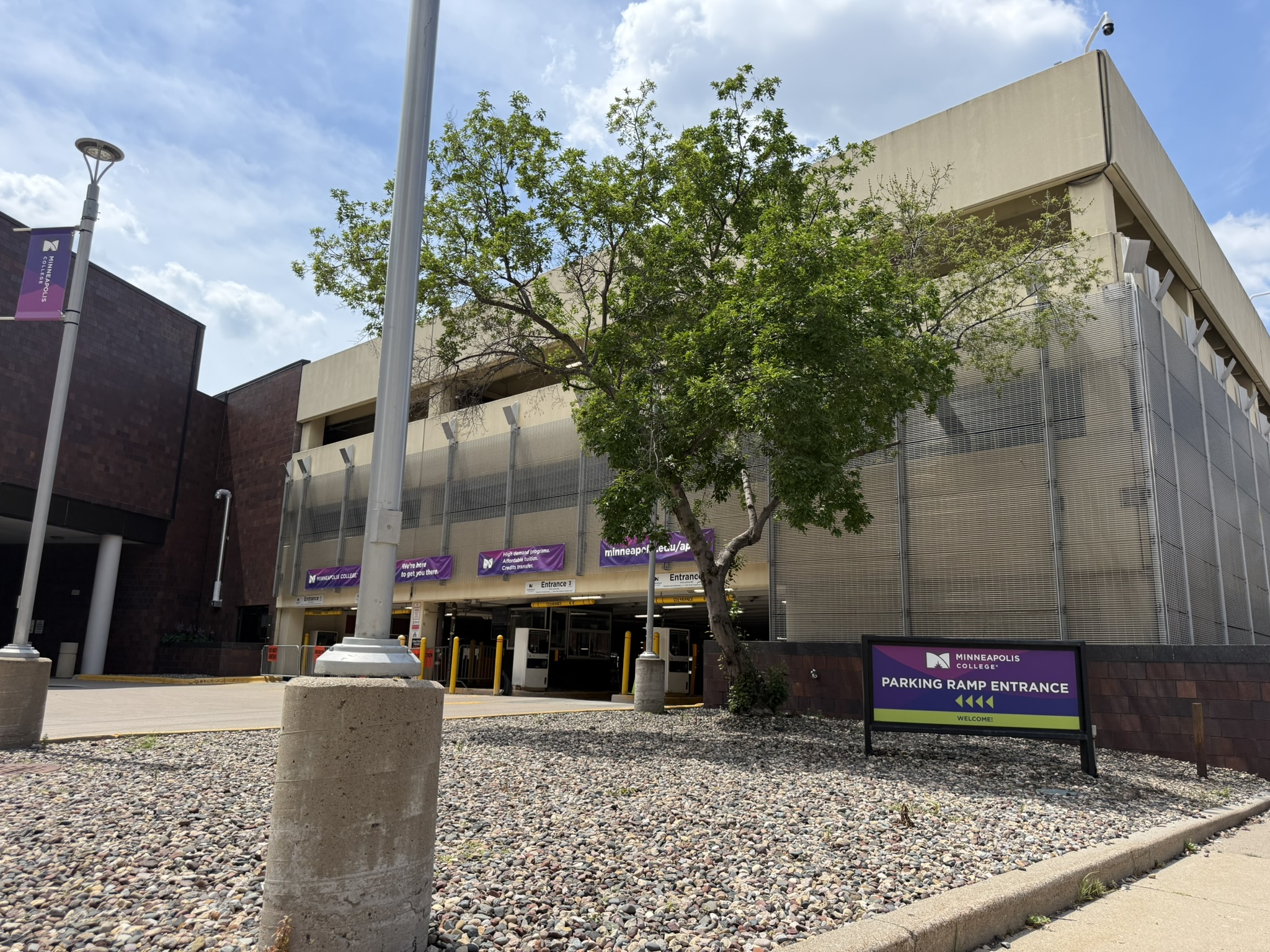 MCTC Exterior Parking Garage