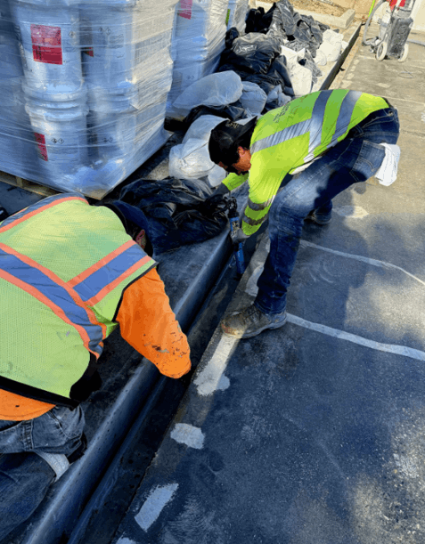 Monster Energy Headquarters Expansion Joint Workers
