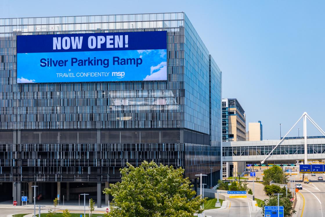 MSP Exterior Parking Garage