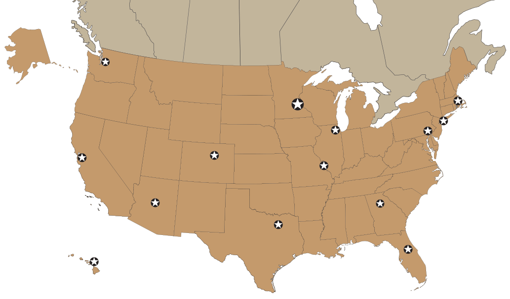 Nystrom Warehouse Locations